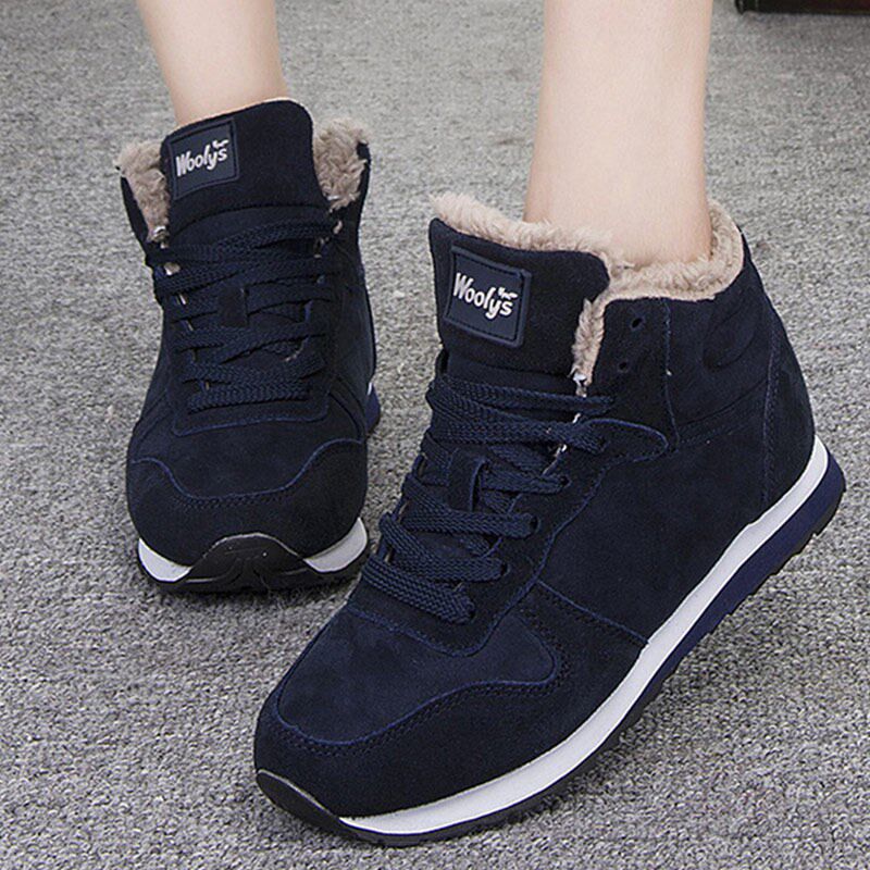 Women Boots Casual Ankle Boots For Winter Shoes Women Warm F图片
