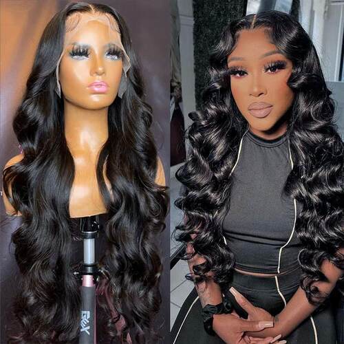 30 Inch Lace Front Human Hair Wigs Hd Brazilian 13x4 Frontal