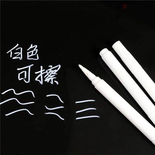 white erasable marker Water-based pen writing blackboard dra