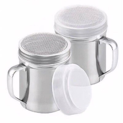 Sugar Shaker Duster Stainless Steel With Handle Flour