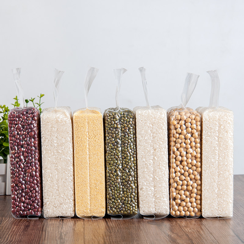 5斤15+8*3加长款大米杂粮装加厚尼龙米砖抽真空封口袋100个,包装,包装袋,淘宝优惠券,粉丝福利购,淘宝优惠卷