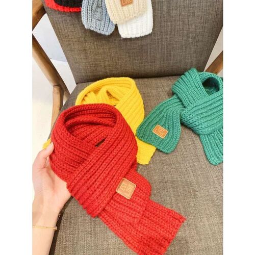 Kids Scarf Boys Girls Baby Winter Warm Scarf Women Knit Shaw