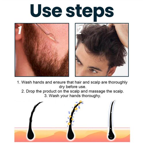 East Moon Mens Hair Liquid Mens Hair Nourishing and Moistu