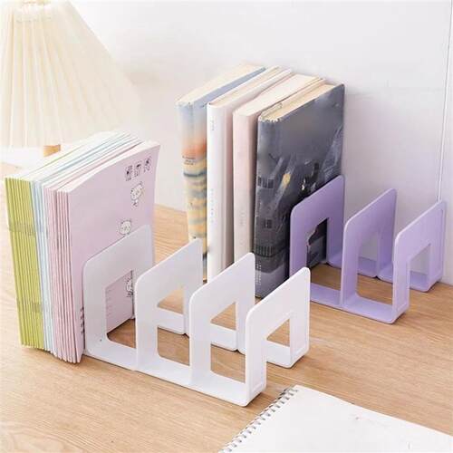 Multi-Purpose Bookends Book Storage Stand Organizer Holder D