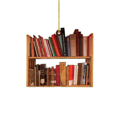Christmas Wind Chimes Outdoor Book Lovers Fun Reads Christma