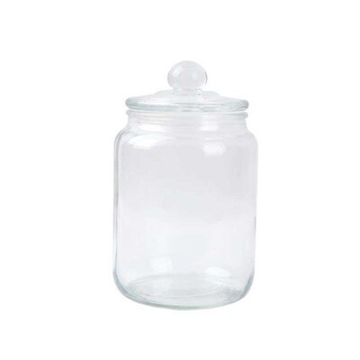 Sealed square pyretic glass container coffee bean storage co