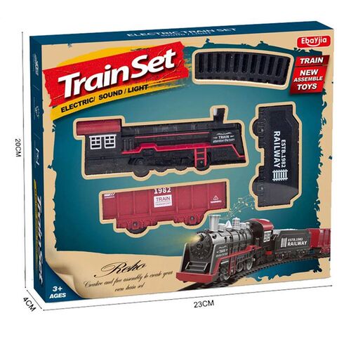 Electric Train Rail Car Simulation Retro Model Train High Sp