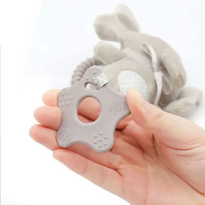 Infant Toddler Rattles Toys for Baby Stroller Crib Soft Bear