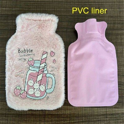 Hot Water Bottle Plush Cartoon Thick Explosion-proof Cute