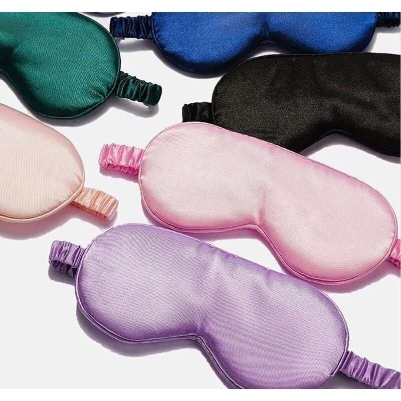 1pcs Imitated Silk eye cover mask Sleep eyes mask Comfortabl图片