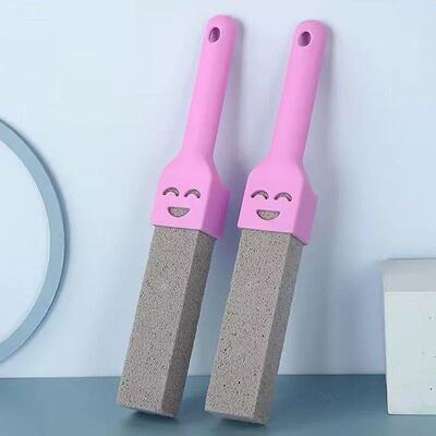 Pumice Stone Cleaning Stick Seat Toilet Limescale Rust Stain