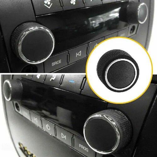 1/2Pcs Car Rear Radio Audio Volume Control Knob Replacement