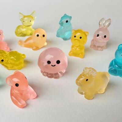 50pcs Mini Animal Surprise Blind Bags Cute Luminous Assorted