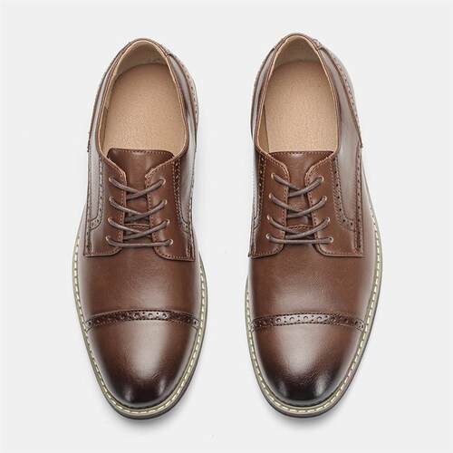 Mens Business Formal Derby Shoes 男士商务正装防滑休闲皮鞋