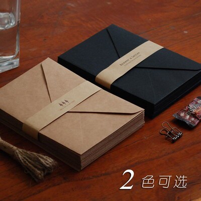 japanesestyle groceries black envelope european kraft pa&ldq