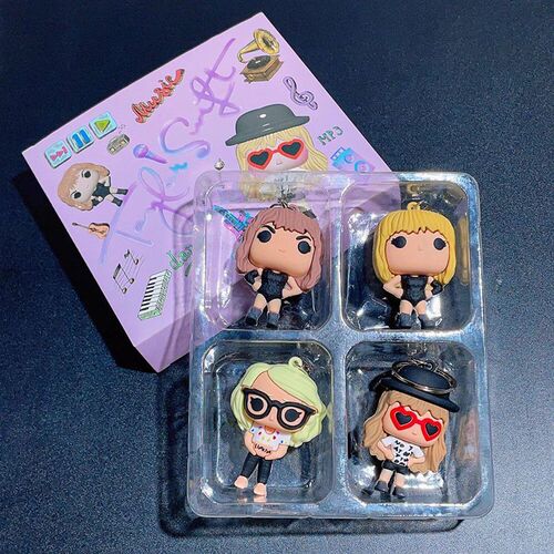Singer Taylor Swift Album CD Keychain Set Fashion Swift 1989