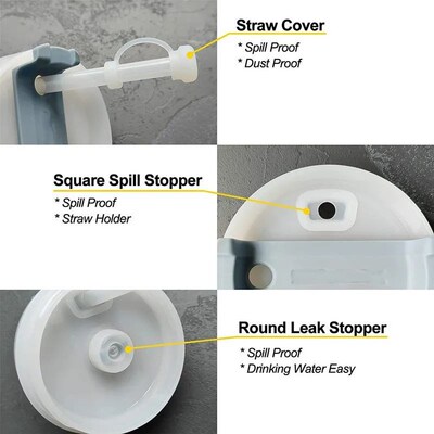 Silicone Spill Proof Stopper Set of 6 Compatible for Stanley