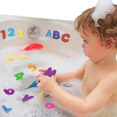 Bathtub Bathroom Education Learning Toys Foam Letters Alphan