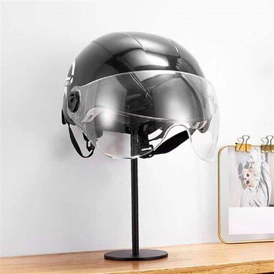 Multifunctional Helmet Bracket Metal Bike Helmet Holder