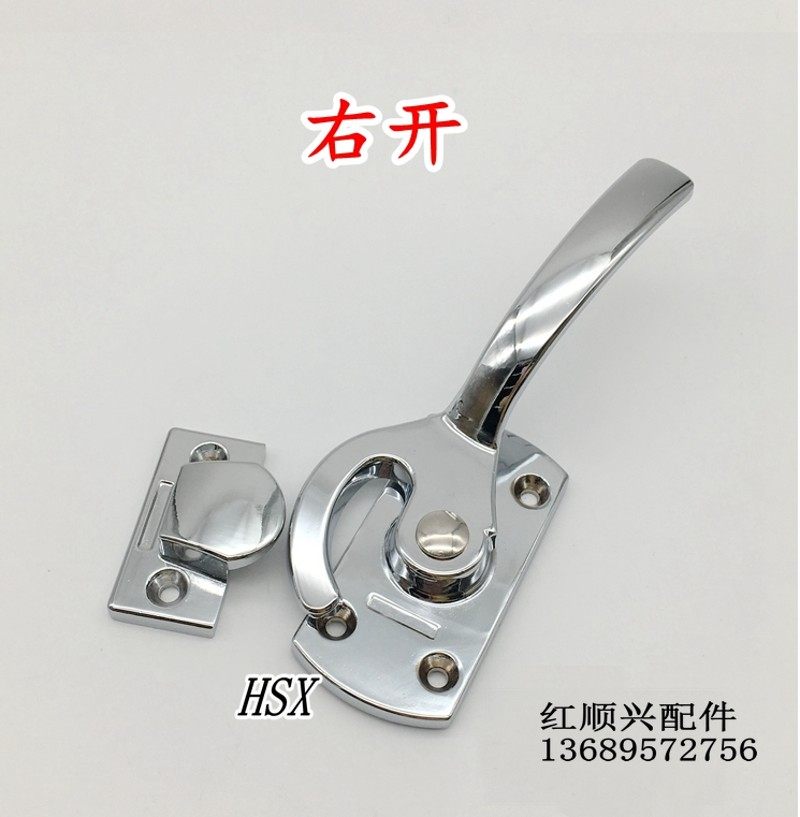 锌合金门拉手 烘烤箱干燥箱密封把手 红顺兴迫紧密封拉手月牙把手,基础建材,小拉手,淘宝优惠券,粉丝福利购,淘宝优惠卷