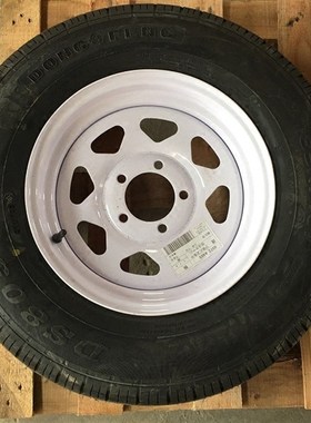 拖车轮胎 拖车配件 1570R 185R1C 5孔 孔