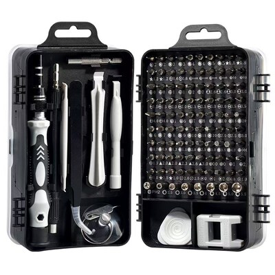 Precision Screwdriver Set 117 in 1 Magnetic Repair Tool Kit