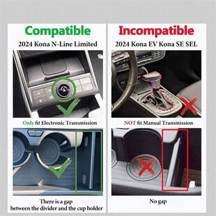 Phev SX2 Console Kona Organizer Center Hybrid 2025 For 2024