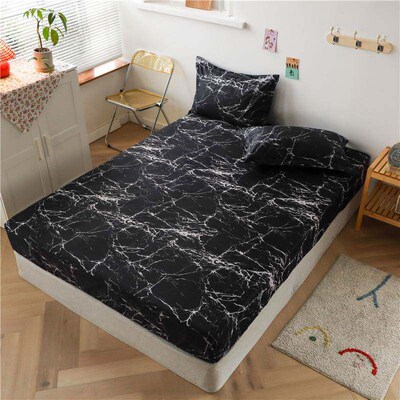soft bed sheets fitted sheet cotton pillow cases 床笠 枕套
