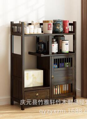 架新中式博古ND-011BG架茶室置茶架叶展示柜非物实木隔断多宝阁客