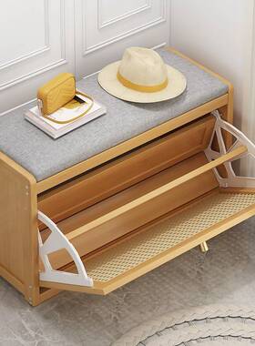 换凳家31615用门款口可鞋架鞋入户门鞋柜坐坐凳一体新意式进门凳