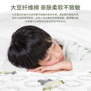 下芙儿童床垫家用青少年护脊863椰朵硬棕垫学生上铺折叠偏硬弹簧