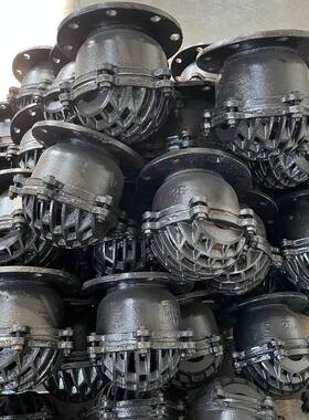 升降式底阀4X-10无品牌/2铸铁法兰底水阀泵止回阀DN50-HDN300水泵