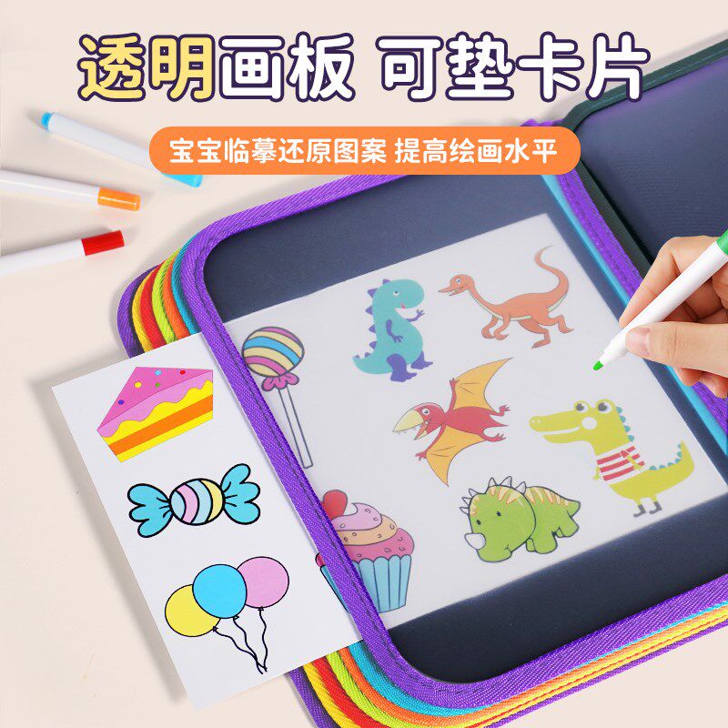 儿童画板涂鸦填色可擦便携式水绘画本手写字小黑板1-3岁宝宝玩具2,玩具/童车/益智/积木/模型,画板,淘宝优惠券,粉丝福利购,淘宝优惠卷