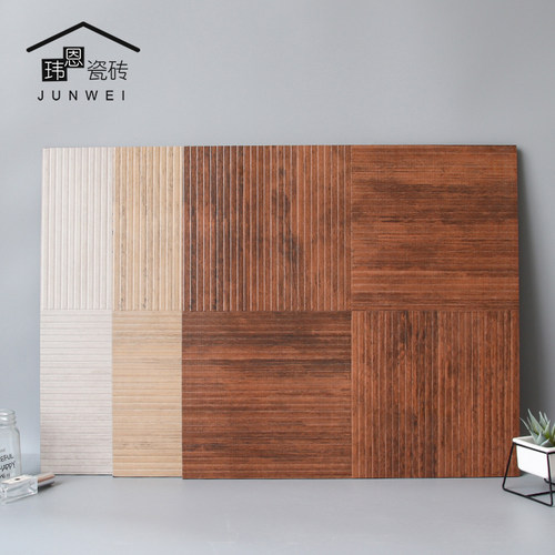 木纹瓷砖600x600仿木地板瓷砖仿古地砖阳台墙砖仿实木防滑地砖