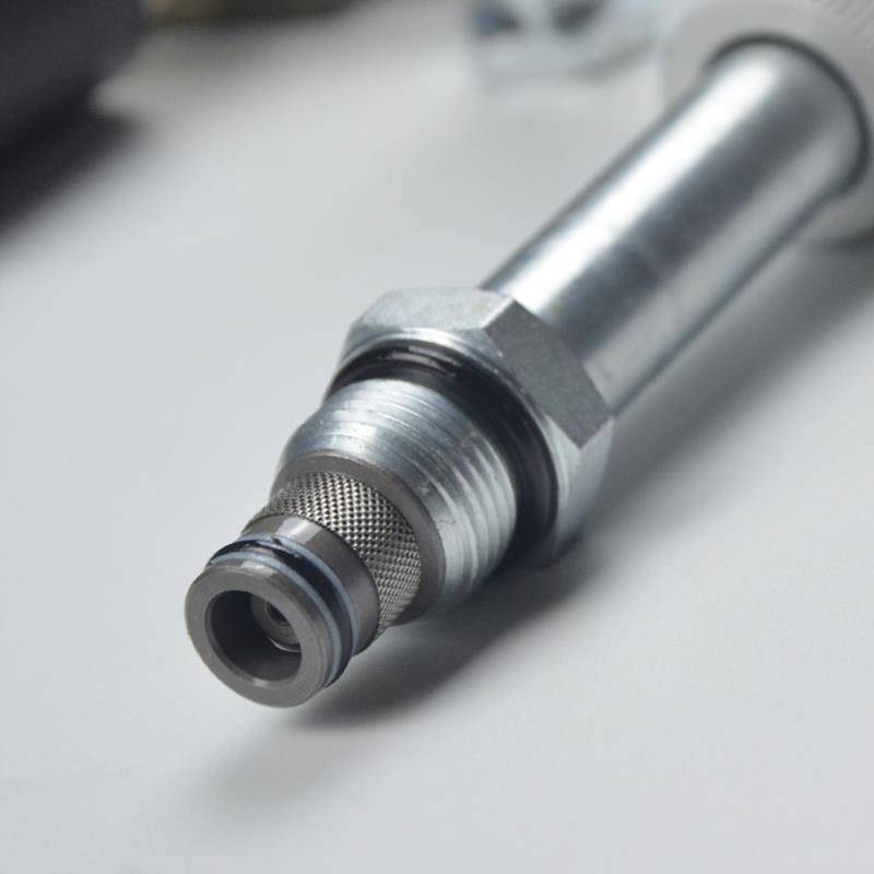 新款电磁螺纹插装阀双向止回常闭DHF08-228H手动卸荷SV08-28包邮