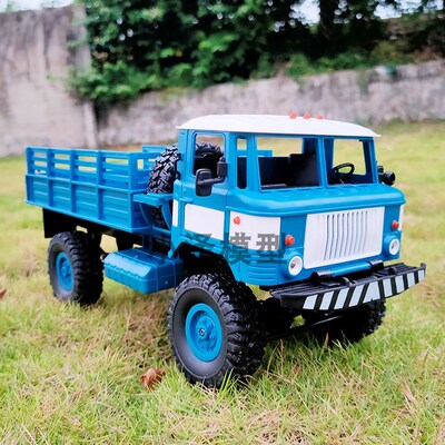 顽皮龙B24嘎斯GAZ整车全比例军卡四驱越野仿真攀爬RC可改装遥控车