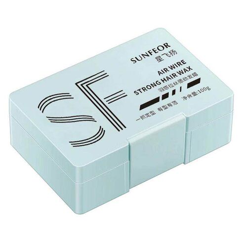 Feather feeling brushed strong hair wax mens shaping