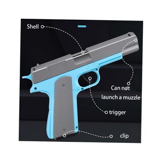 Mini Firing Gravity Non Toy 1911 Gun Model Knife New