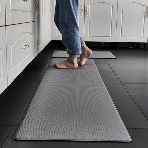 Thickened PVC kitchen floor mat, non slip foot pad 厨房地垫