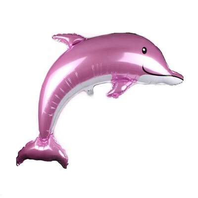 118cm Large Dolphin Foil Balloons Children Fish Helium Ballo