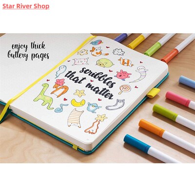 A5 Creative bullet schedule planner agenda notebook diary
