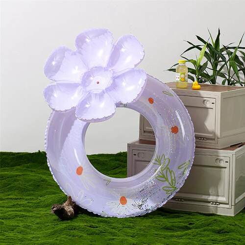 Thickened Flower Swimming Ring For Kid Swimming Ring For Adu