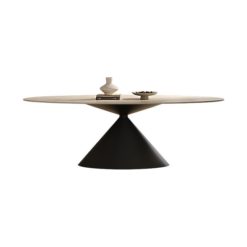 暮奢法式复古洞石岩板餐桌飞碟艺术椭圆形设计师中古风家用餐桌,住宅家具,岩板餐桌,淘宝优惠券,粉丝福利购,淘宝优惠卷