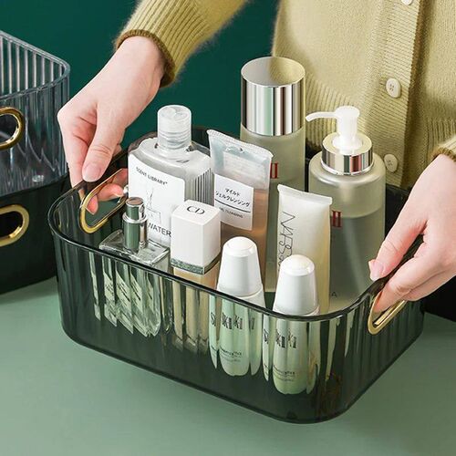 Rectangular Desktop Cosmetic Storage Drawer Stackable Storag