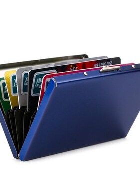 RFID Credit Card Holder卡包Stainless Steel ID Card Case Slim