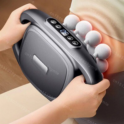 16 Heads Fascia Gun Infrared Heating Vibration Massage Gun P