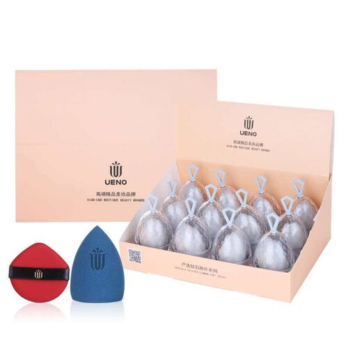 UENO Beauty Egg Single Pack Hydrophilic Gourd Powder Puff Wa
