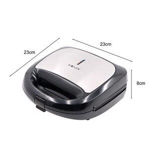 Machine 110v 220 Toaster Panini Waffle Maker Sandwich