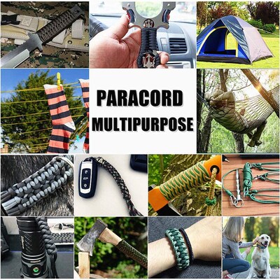 7 Strand 4mm Paracord 550 Military Tactical Parachute Cord C