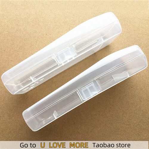 Universal Shaver Storage Box Full Transparent Plastic Case R